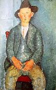 Amedeo Modigliani Junger Bauer Germany oil painting artist